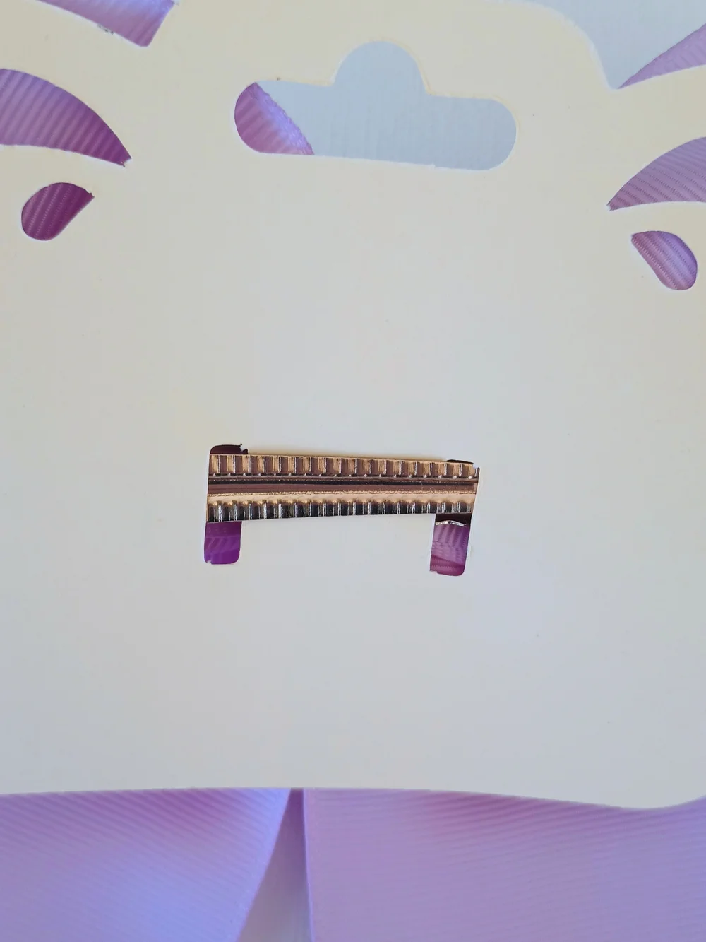 Lavender Girls Hair Bow and Clip Gift Set (5 Pieces)